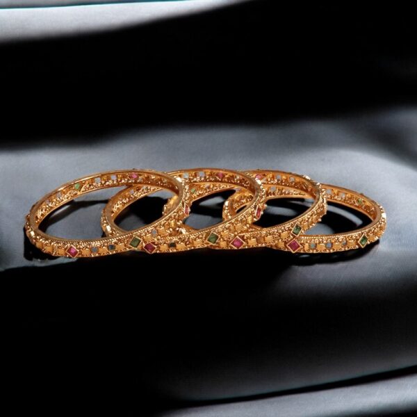 Antique Classic Bangles With Gold Plating