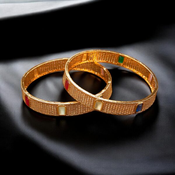Antique Classic Bangles With Gold Plating