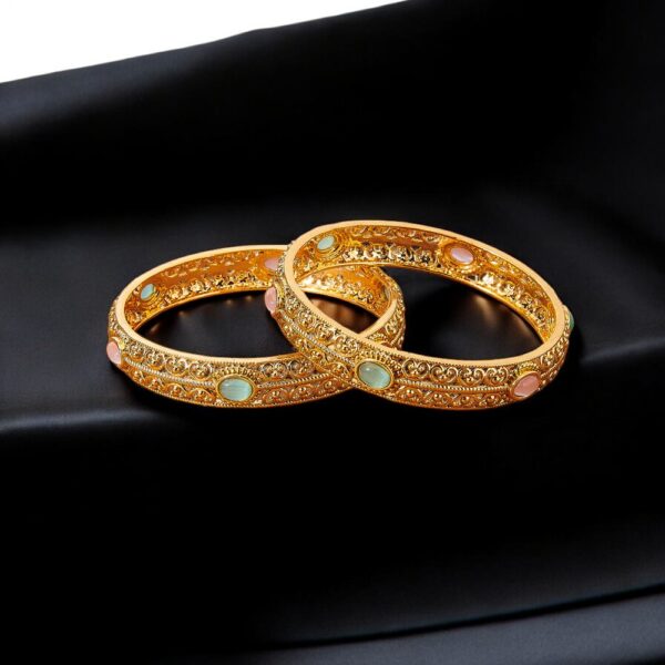 Antique Classic Bangles With Gold Plating