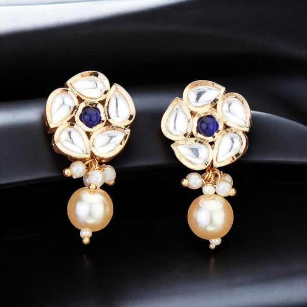 Kundan Classic Tops With Gold Plating