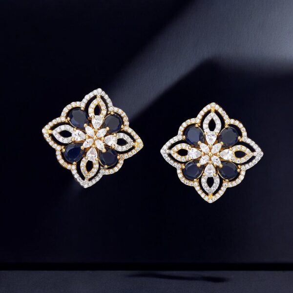 Cz Tops With 2 Tone Plating