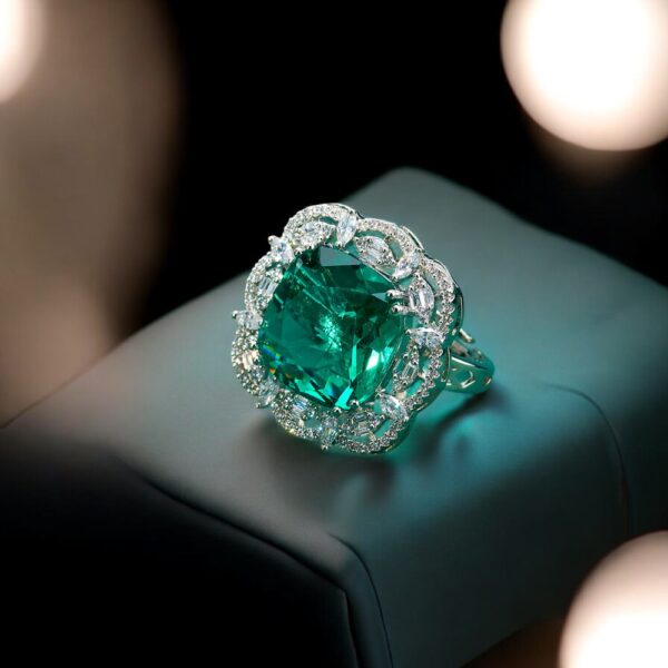 Classic Ring With Rhodium Plating
