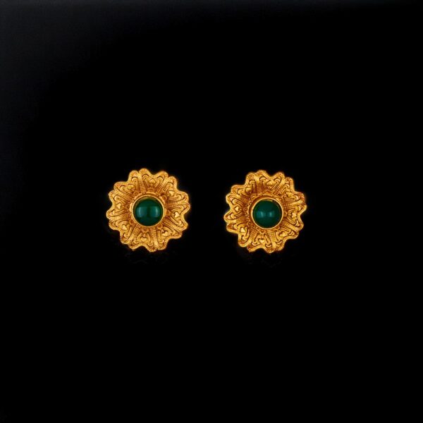 Antique Delicate Tops With Matte Gold Plating