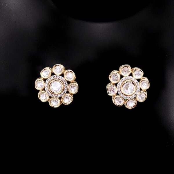 Kundan Classic Tops With Gold Plating