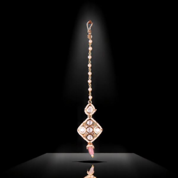 Kundan Classic Tikka With Gold Plating